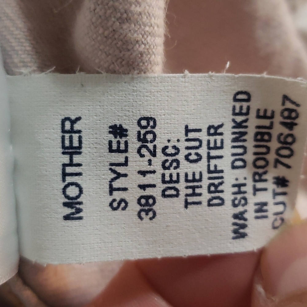 MOTHER - THE CUT DRIFTER - DUNKED IN TROUBLE, SIZE L - Picture 17 of 17